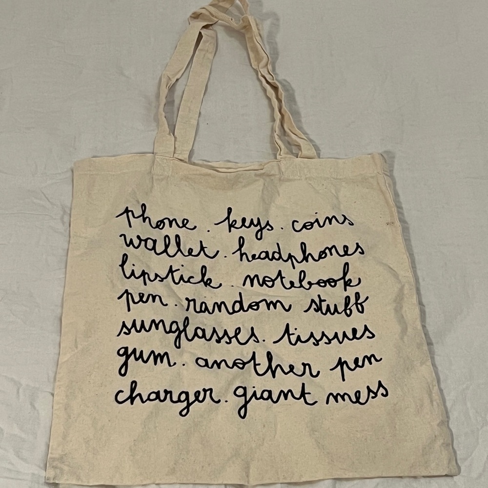 Vintage tote bag
